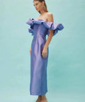 Curated Collection - Alemais Suzi off Shoulder Midi Dress