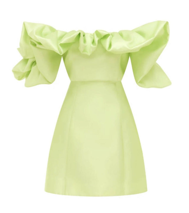 ALEMAIS - Alemais Suzi off Shoulder Mini Dress