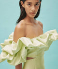 ALEMAIS - Alemais Suzi off Shoulder Mini Dress