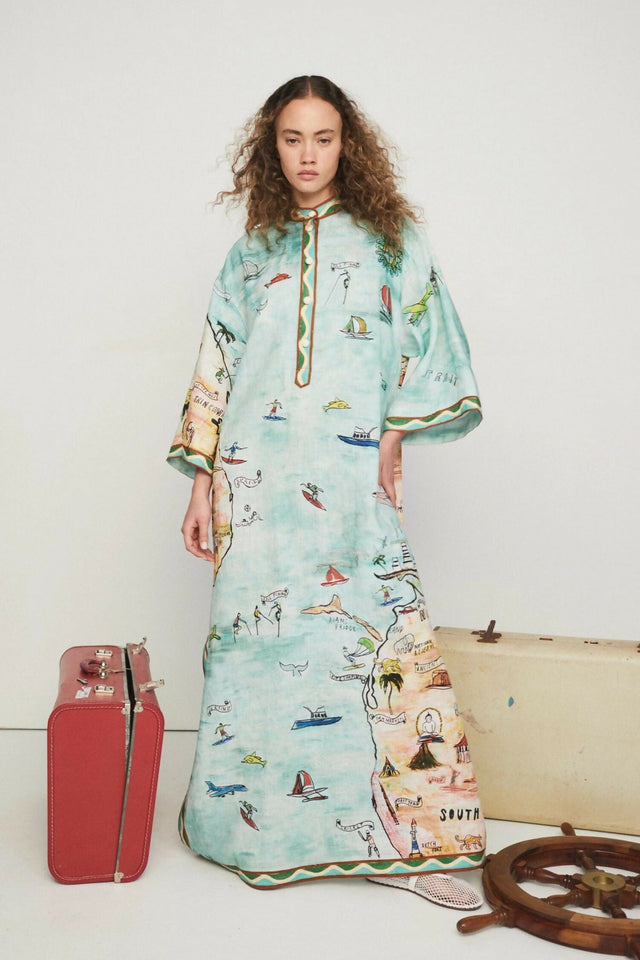 Alemais Swell Shirtdress 14 - 14 / Multi - Dresses