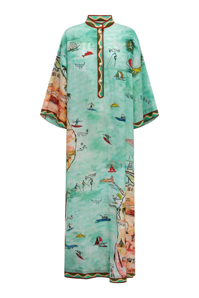 Alemais Swell Shirtdress 14 - 14 / Multi - Dresses
