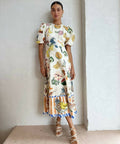 Alemais Theo Midi Dress Size 10 - 10 / Print - Dresses