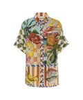 Alemais Theo Shirt and Column Skirt Ivory Print Size AU 16 - 16 / Print - Outfit Sets