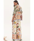 Alemais Theo Shirt and Pant Set Ivory Print Size AU 16 - 16 / Print - Outfit Sets