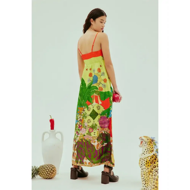 Alemais Tiger Day Dress Multi Size AU 6 - 6 / Print - Dresses