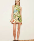 Alemais Toucan Tango Halter Mini Dress - Dresses