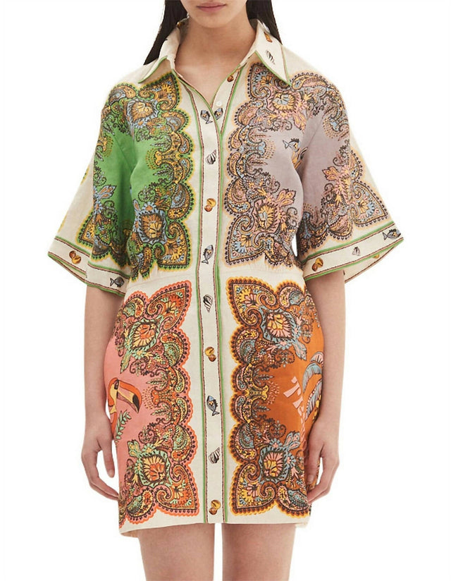 ALEMAIS - Alemais Trippy Troppo Mini Dress