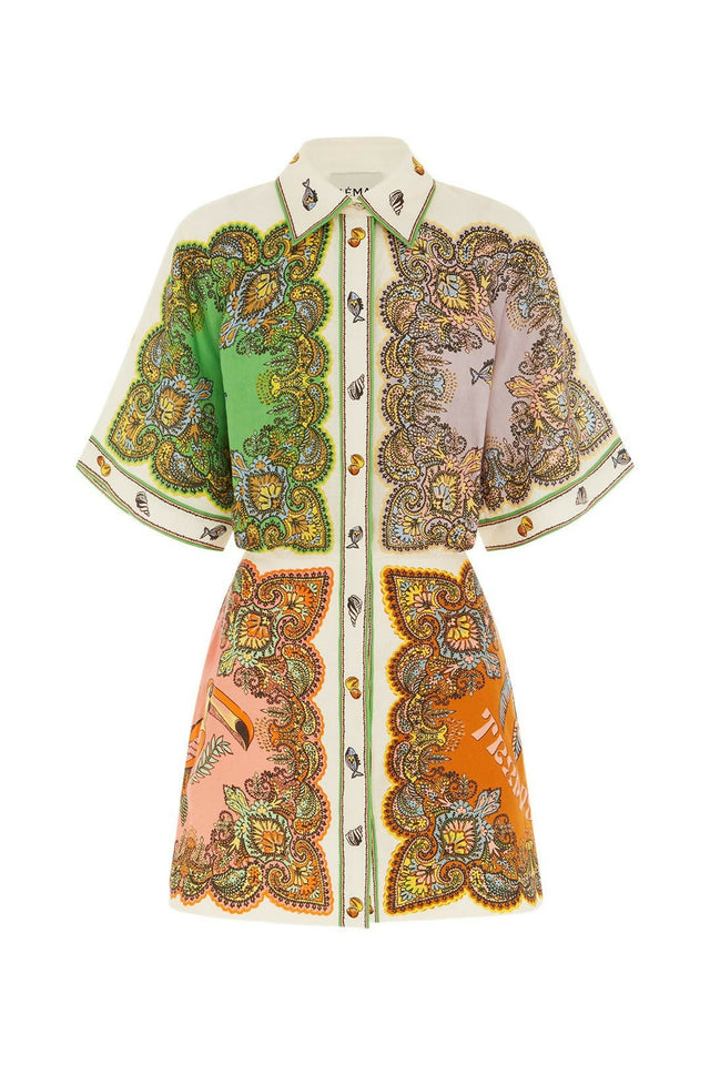 Alemais Trippy Troppo Mini Dress Multi Size AU 16 - 16 / Multi - Dresses