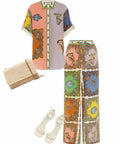 ALEMAIS - Alemais Trippy Troppo Shirt and Pant Set