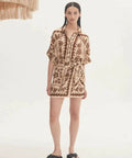 ALEMAIS - Alemais Tropic Shirt and Sarong Skirt Set