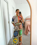 Alemais Troppo Trippy Shirt and Pant Set Multi Size 12 & 14 - Outfit Sets