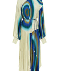 Alemais Una Pleated Midi Dress in Pearl Size 14 - 14 / Multi - Dresses
