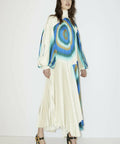 Alemais Una Pleated Midi Dress in Pearl Size 14 - 14 / Multi - Dresses
