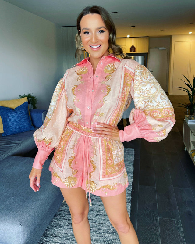 ALEMAIS - Alemais Ursula shirt and shorts