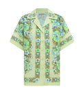 Alemais Velma Oversized Linen Shirt and Pants Set Green Floral Size AU 16 - 16 / Floral - Outfit Sets
