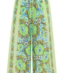 Alemais Velma Oversized Linen Shirt and Pants Set Green Floral Size AU 16 - 16 / Floral - Outfit Sets