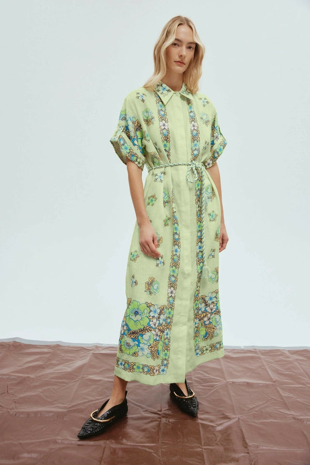 Alemais Velma Shirt Dress Green Size 14 | Passion For Fashion Alemais Velma Shirt Dress Green Size 14 | Passion For Fashion