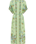 Alemais Velma Shirt Dress Green Size 14 - 14 / Green - Dresses