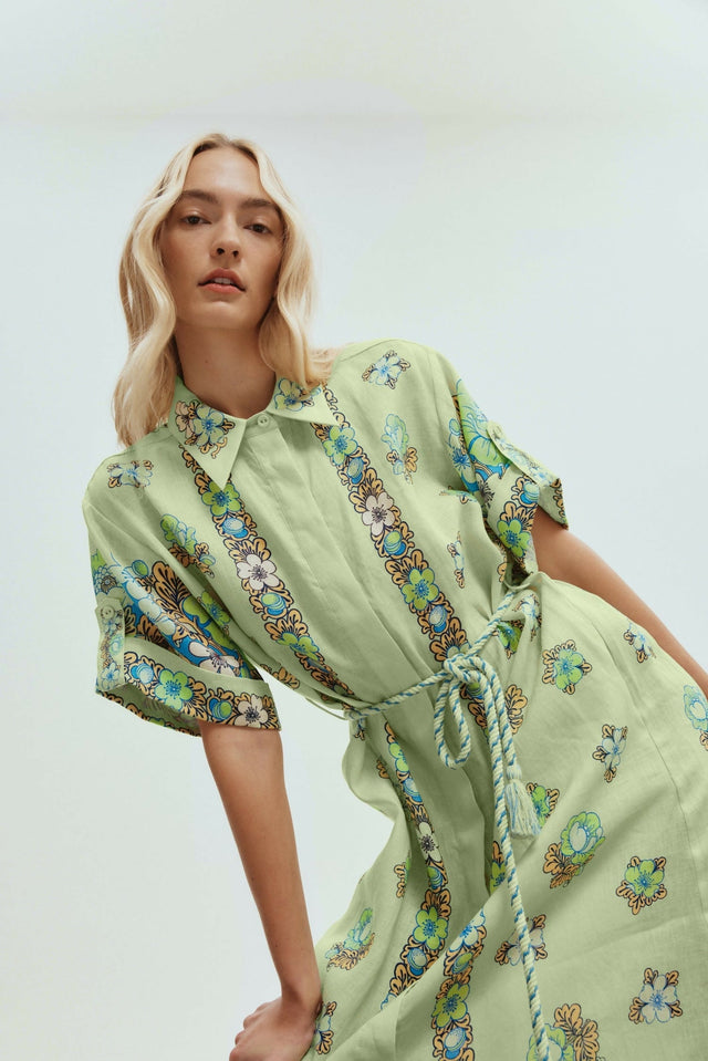 Alemais Velma Shirtdress - 8 / Print - Dresses