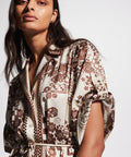 Alemais Vinnie Shirtdress - 10 / Brown - Dresses