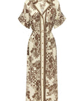 Alemais Vinnie Shirtdress - 10 / Brown - Dresses
