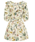 Alemais Wanda Frill Mini Dress - 12 / Multi - Dresses
