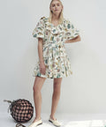 Alemais Wanda Frill Mini Dress - 12 / Multi - Dresses