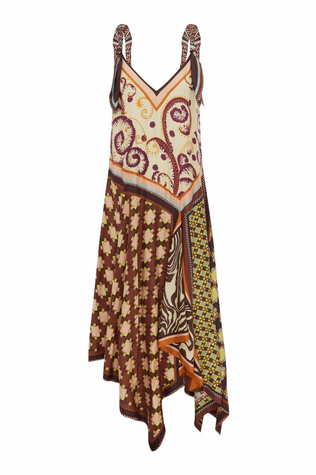 Alémais Wilson Silk Midi - 16 / Multi - Dresses