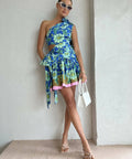 ALEMAIS - Alemais Winnie One Shoulder Mini Dress