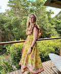 Alemais Winnie Ruffle Dress Size 10 - 10 / Print - Dresses