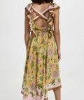 Alemais Winnie Ruffle Dress Size 10 - 10 / Print - Dresses