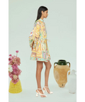 Alemais X Go-To Holiday Collab Mini Dress Yellow Size 14 - 14 / Multi - Dresses
