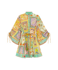 Alemais X Go-To Holiday Collab Mini Dress Yellow Size 14 - 14 / Multi - Dresses