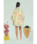 Alemais X Go-To Holiday Collab Mini Dress Yellow Size 14 - 14 / Multi - Dresses