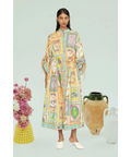 Alemais X Go-To Holiday Collab Shirtdress Yellow Size 12 - 12 / Multi - Dresses