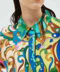 ALEMAIS - Alemais Yvette Linen Shirt and Sarong Skirt Set