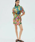 ALEMAIS - Alemais Yvette Linen Shirt and Sarong Skirt Set