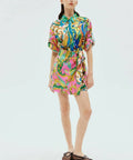 ALEMAIS - Alemais Yvette Linen Shirt and Sarong Skirt Set