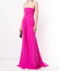 Alex Perry Garnet Gown - 8 / Pink - Dresses