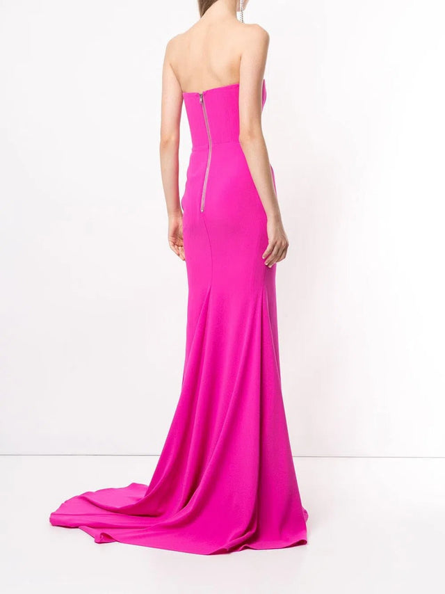 Alex Perry Garnet Gown - 8 / Pink - Dresses