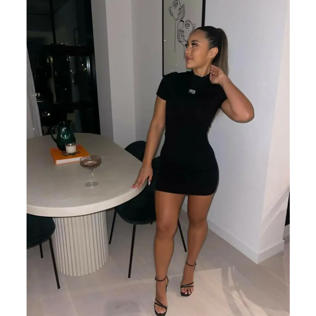 Alexander Wang ‘Crewneck’ Mini - XS / Black - Dresses