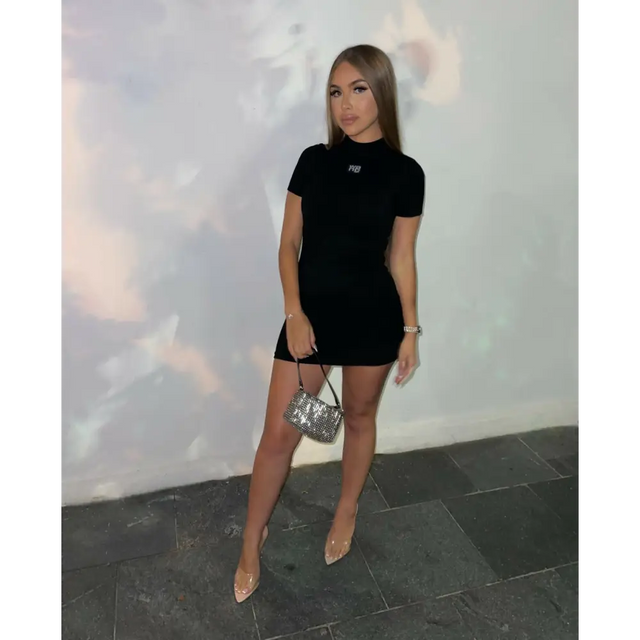 Alexander Wang ‘Crewneck’ Mini - XS / Black - Dresses
