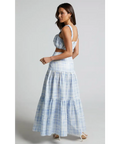 Amalie_The_Label_-_Emerita_Gathered_Crop_and_Tiered_Maxi_Skirt_Set_in_Chieti_Check_Blue_5