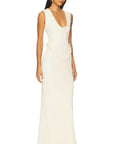 Amelie Teje Miro Maxi Dress in Butter - Dresses