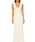 Amelie Teje Miro Maxi Dress in Butter - Dresses