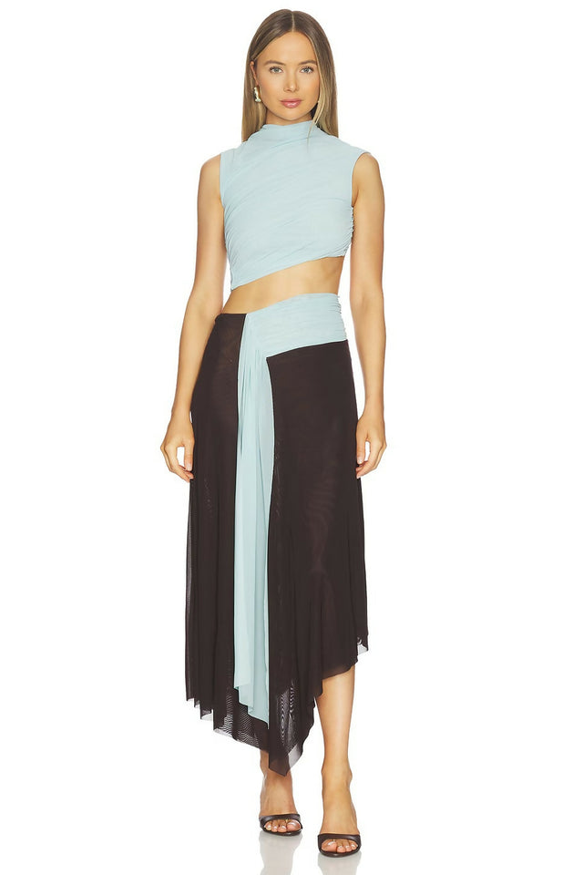 Bec & Bridge Conni Asym Midi Dress
