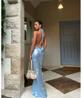 Anais Dress in Blue - Size S/AU 8 - 8 / Blue - Dresses