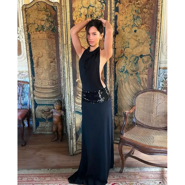 Ance Gria Adele Gown - 6 / Black - Dresses