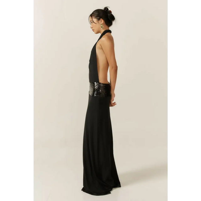 Ance Gria Adele Gown Black Size 8 - 8 / Black - Dresses