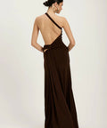Ance Gria Gaia Gown Brown - 8 / Brown - Dresses